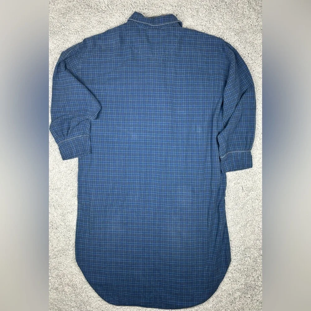 The Disney Store Nightgown Womens Large Extra Large Eeyore Winnie the Pooh Plaid - Picture 3 of 5